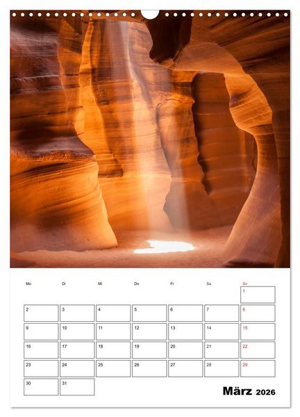 Produktbild: USA S&uuml;dwest Facettenreiche Landschaften (Wandkalender 2026 DIN A3 hoch), CALVENDO Monatskalender