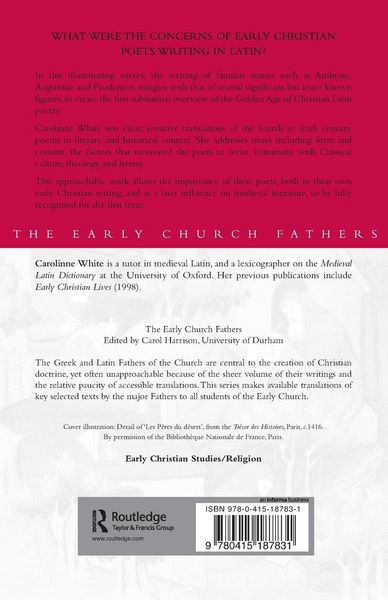 Produktbild: Early Christian Latin Poets