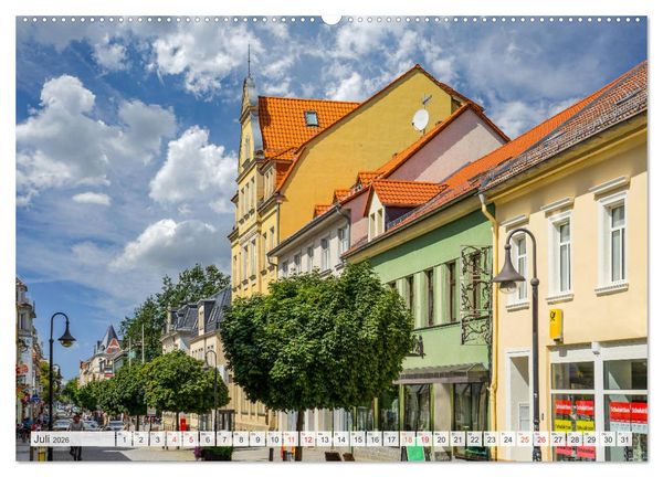 Produktbild: Riesa Impressionen (hochwertiger Premium Wandkalender 2026 DIN A2 quer), Kunstdruck in Hochglanz