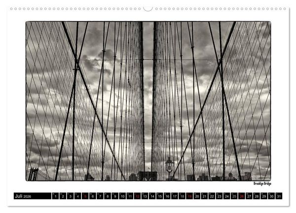 Produktbild: Manhattan Memories - Erinnerungen an New York (Wandkalender 2026 DIN A2 quer), CALVENDO Monatskalender