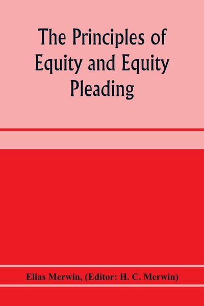 Produktbild: The principles of equity and equity pleading