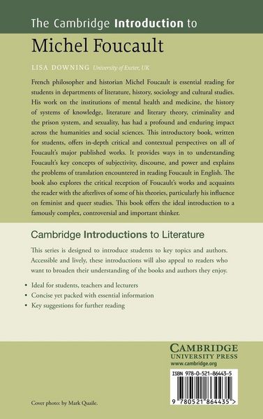 Produktbild: The Cambridge Introduction to Michel Foucault