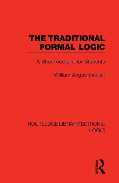 Produktbild: The Traditional Formal Logic