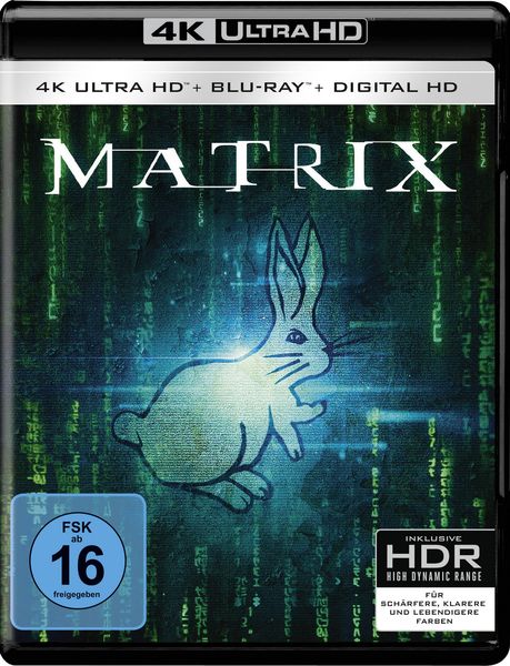 Produktbild: Matrix (4K Ultra HD) (+ 2D-Blu-ray remastered) (+ Bonus-Blu-ray)