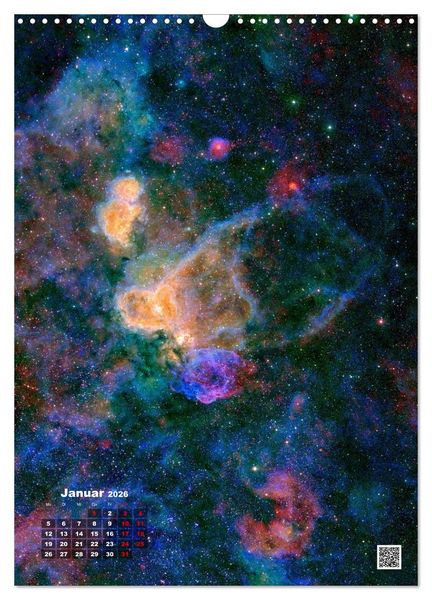 Produktbild: Astrobilder von Stefan Ziegenbalg (Wandkalender 2026 DIN A3 hoch), CALVENDO Monatskalender