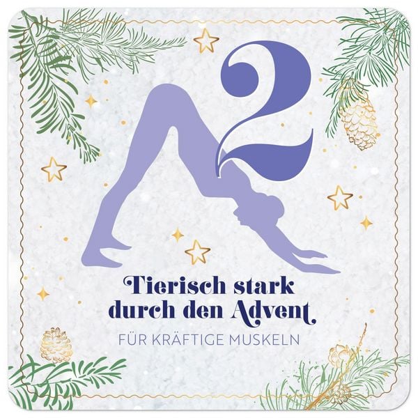 Produktbild: 24 x Yoga - Entspannt durch den Advent