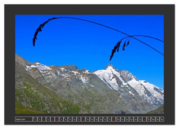 Produktbild: Der Gro&szlig;glockner 3798m (hochwertiger Premium Wandkalender 2026 DIN A2 quer), Kunstdruck in Hochglanz