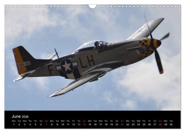 Produktbild: Military Aircraft (Wall Calendar 2026 DIN A3 landscape), CALVENDO 12 Month Wall Calendar