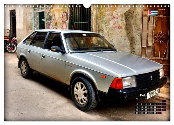Produktbild: Moskwitsch-2141 - Ein russischer Oldtimer in Kuba (Wandkalender 2026 DIN A3 quer), CALVENDO Monatskalender