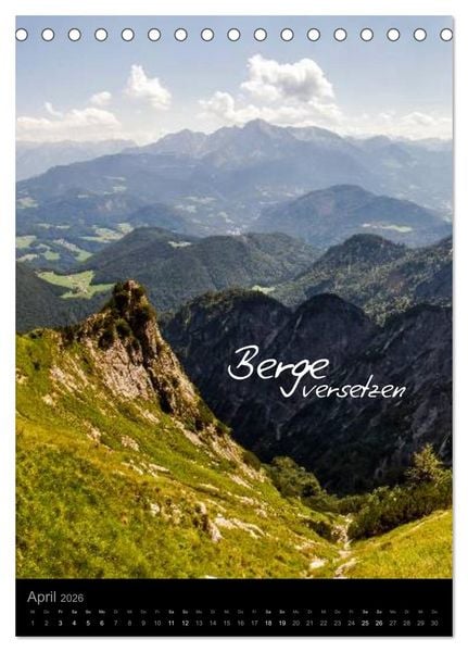 Produktbild: Motivationskalender 2026 (Tischkalender 2026 DIN A5 hoch), CALVENDO Monatskalender