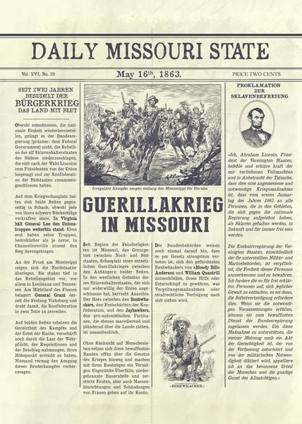 Produktbild: Die wahre Geschichte des Wilden Westens: Jesse James