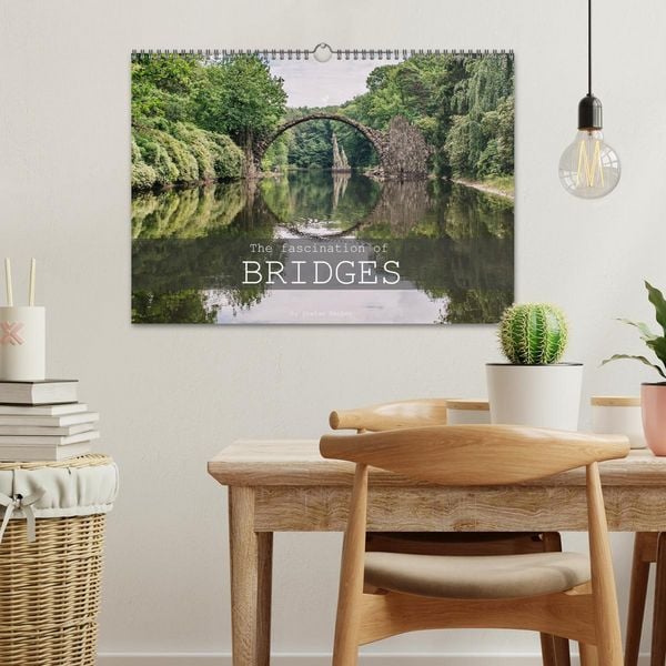 Produktbild: The Fascination of Bridges (Wall Calendar 2026 DIN A3 landscape), CALVENDO 12 Month Wall Calendar
