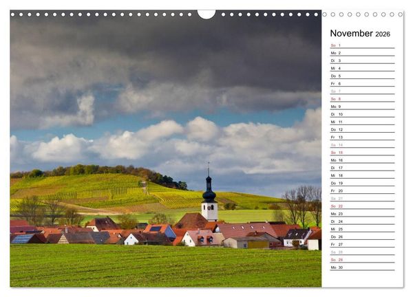 Produktbild: DER STEIGERWALD - Impressionen einer Landschaft (Wandkalender 2026 DIN A3 quer), CALVENDO Monatskalender