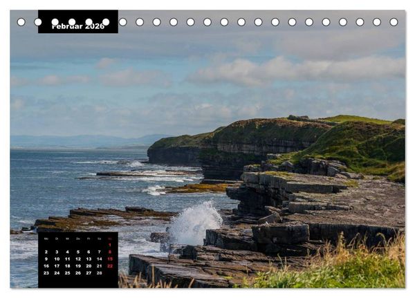 Produktbild: Irland - Galway, Sligo und die Westk&uuml;ste (Tischkalender 2026 DIN A5 quer), CALVENDO Monatskalender