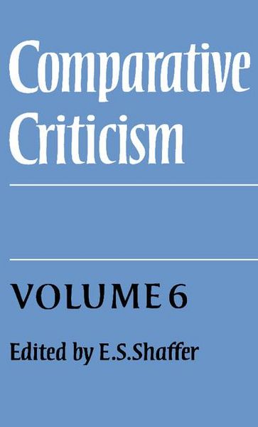 Produktbild: Comparative Criticism
