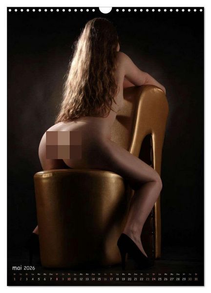 Produktbild: Beaut&eacute;s blondes nues (Calendrier mural 2026 DIN A3 horizontal), CALVENDO calendrier mensuel
