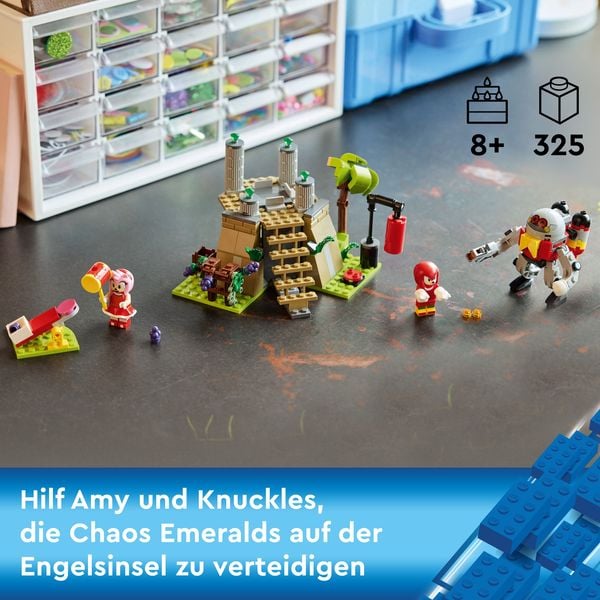Produktbild: LEGO Sonic the Hedgehog Knuckles und der Schrein des Master Emerald 76998