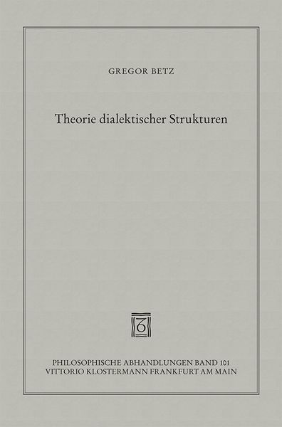 Produktbild: Theorie dialektischer Strukturen