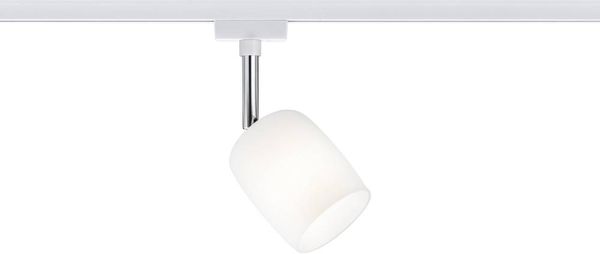 Produktbild: Paulmann Blossom Hochvolt-Schienensystem-Leuchte URail Wei&szlig;, Satin