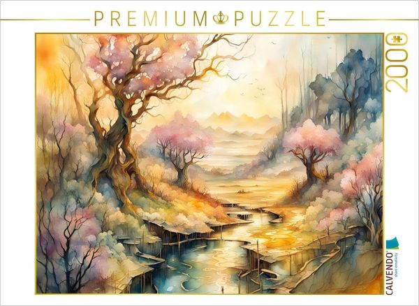 Produktbild: CALVENDO Puzzle Sonniger Fr&uuml;hling | 2000 Teile Lege-Gr&ouml;&szlig;e 90x67cm Foto-Puzzle f&uuml;r gl&uuml;ckliche Stunden