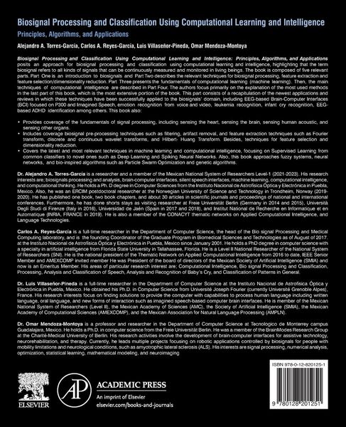 Produktbild: Biosignal Processing and Classification Using Computational Learning and Intelligence