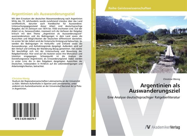 Produktbild: Argentinien als Auswanderungsziel