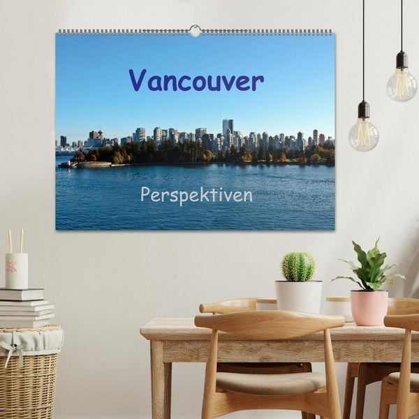 Produktbild: Vancouver Perspektiven (Wandkalender 2026 DIN A2 quer), CALVENDO Monatskalender