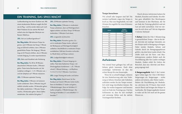 Das Runner's World Laufbuch für Marathon und Halbmarathon