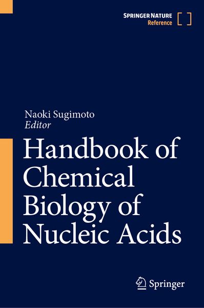 Produktbild: Handbook of Chemical Biology of Nucleic Acids