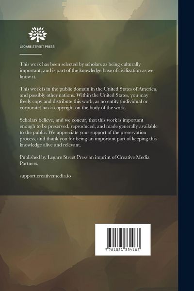 Produktbild: The Geographical Distribution of Animals: With a Study of the Relations of Living and Extinct Faunas As Elucidating the Past Changes of the Earth's Su