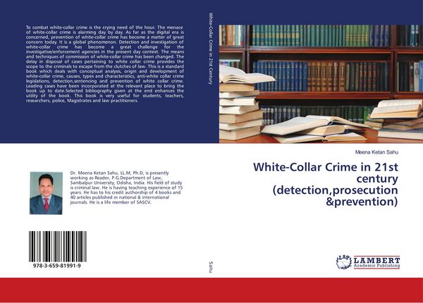 Produktbild: White-Collar Crime in 21st century (detection,prosecution &prevention)