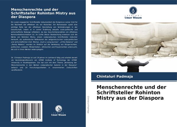 Produktbild: Menschenrechte und der Schriftsteller Rohinton Mistry aus der Diaspora