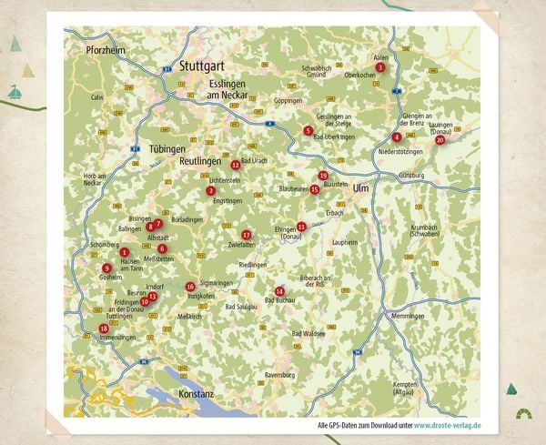 Produktbild: Schwäbische Alb. Wandern für die Seele