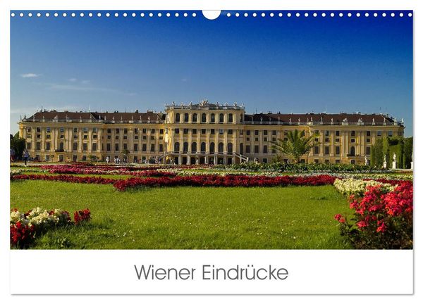 Produktbild: Wiener Eindr&uuml;cke (Wandkalender 2026 DIN A3 quer), CALVENDO Monatskalender