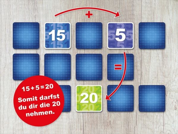 Produktbild: Science & Kids &ndash; 1, 2, 3 ... vorbei! Mathe-Memo Addition & Subtraktion