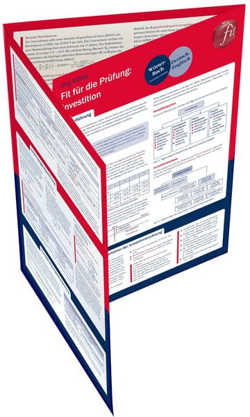 Produktbild: Fit f&uuml;r die Pr&uuml;fung: Investition