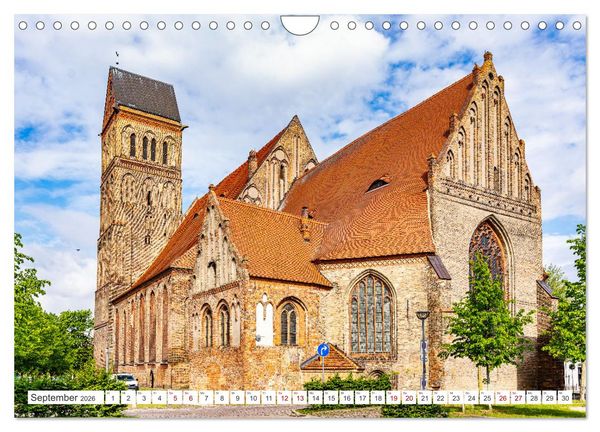 Produktbild: Hansestadt Anklam. Das Tor zur Insel Usedom (Wandkalender 2026 DIN A4 quer), CALVENDO Monatskalender