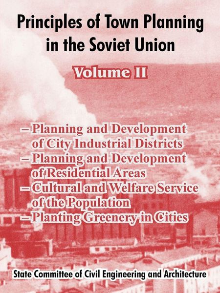 Produktbild: Principles of Town Planning in the Soviet Union