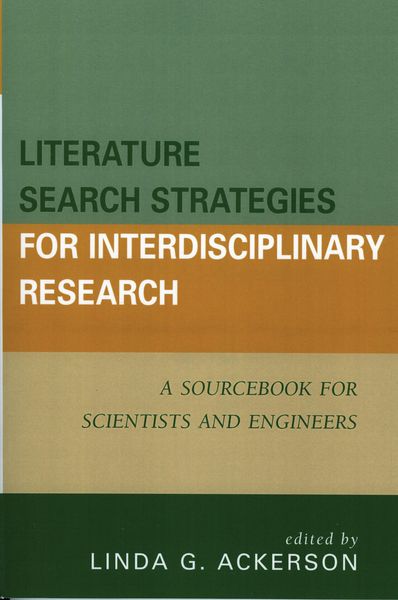 Produktbild: Literature Search Strategies for Interdisciplinary Research