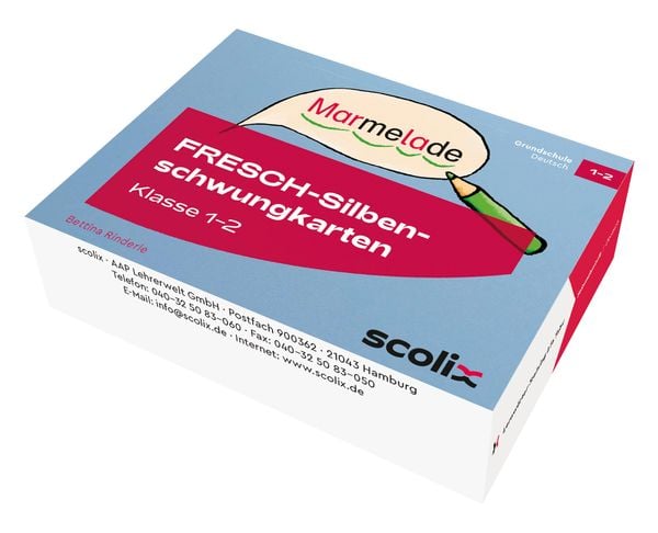 FRESCH-Silbenschwungkarten Klasse 1 und 2, Sonstige von Bettina Rinderle, Scolix in der AAP Lehrerwelt GmbH, 978-3-403-10716-3