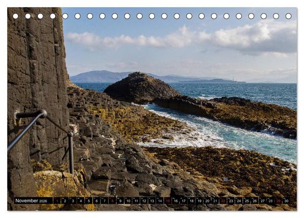 Produktbild: Mull, Skye, Staffa, Iona. Die Inseln der Inneren Hebriden (Tischkalender 2026 DIN A5 quer), CALVENDO Monatskalender