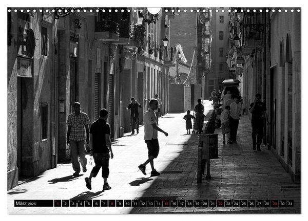 Produktbild: Streetlife Barcelona (Wandkalender 2026 DIN A3 quer), CALVENDO Monatskalender