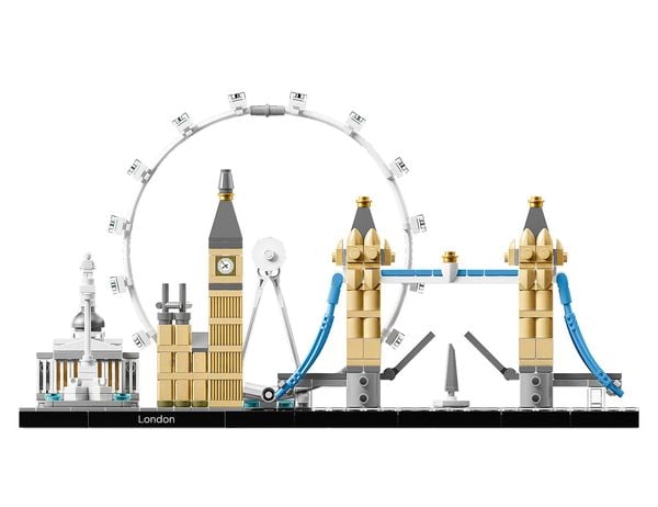 LEGO Architecture 21034 London, Skyline-Modellbausatz, Haus-, Büro-Deko