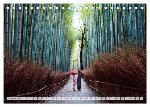 Produktbild: Japan - Traditionen und Modernit&auml;t (Tischkalender 2026 DIN A5 quer), CALVENDO Monatskalender