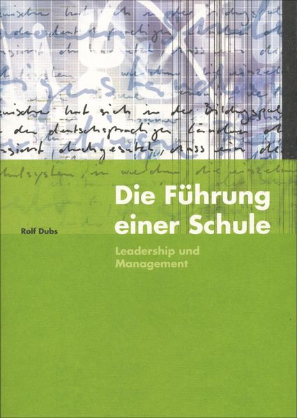 Produktbild: Die F&uuml;hrung einer Schule