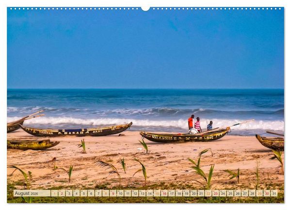 Produktbild: Reise durch Afrika - Ghana (Wandkalender 2026 DIN A2 quer), CALVENDO Monatskalender