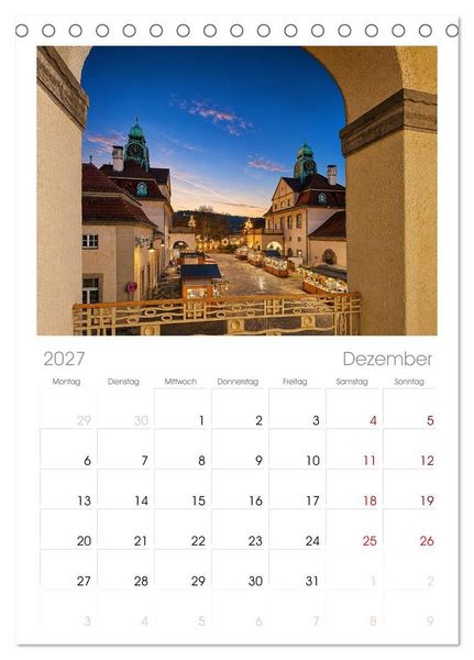 Produktbild: Tischplaner 2027 - Bad Nauheim Rock und Petticoats (A5 Tischkalender zum Aufstellen) CALVENDO