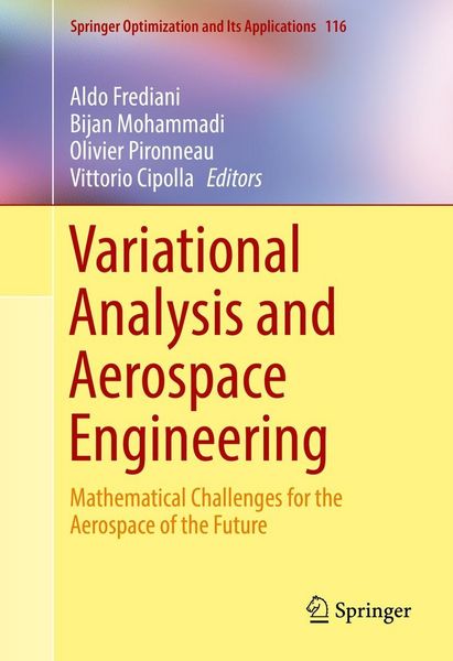 Produktbild: Variational Analysis and Aerospace Engineering