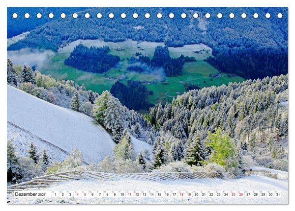 Produktbild: S&uuml;dtirol, das Ultental Traumhafte Landschaften (Tischkalender 2027 DIN A5 quer), CALVENDO Monatskalender