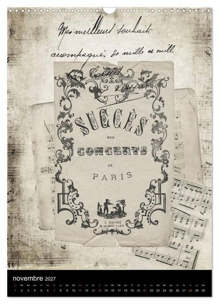 Produktbild: Le coffre vintage (Calendrier mural 2027 DIN A3 horizontal), CALVENDO calendrier mensuel